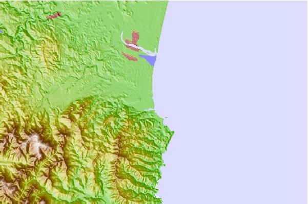Surf spots located close to Sosanji