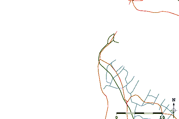 Roads and rivers around Soulac-sur-Mer