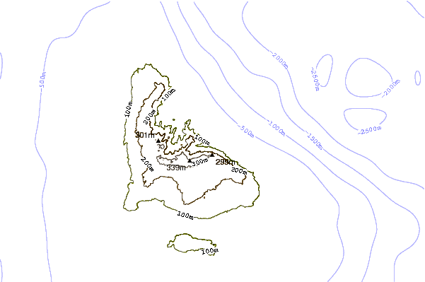 Shoreline around Soup Bowl