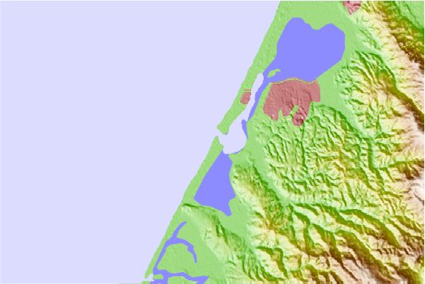Surf spots located close to South Jetty Table Bluff