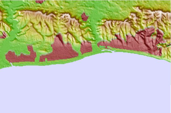 Surf spots located close to South Lancing