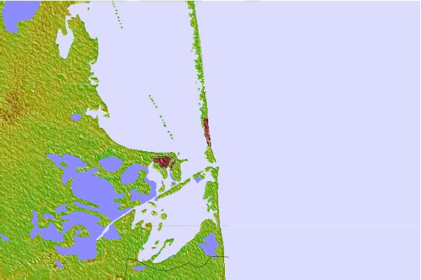 Surf spots located close to South Padre Island