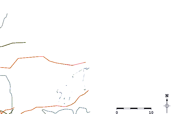 Roads and rivers around South Padre Island