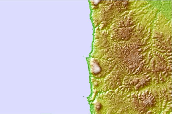 Surf spots located close to South Point