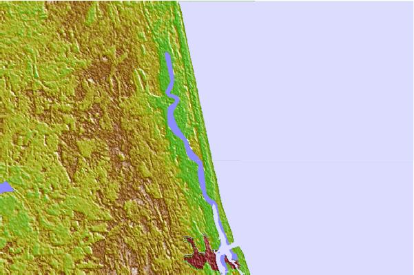 Surf spots located close to South Ponte Vedra Beach