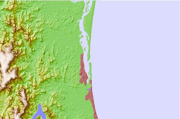 Surf spots located close to South Stradbroke