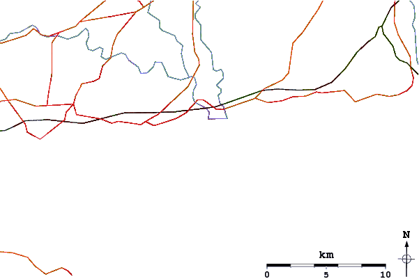 Roads and rivers around Southbourne