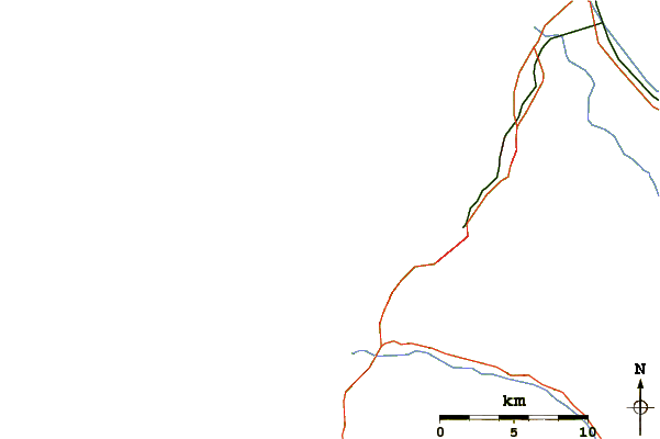 Roads and rivers around Spanish Bay-Dunes