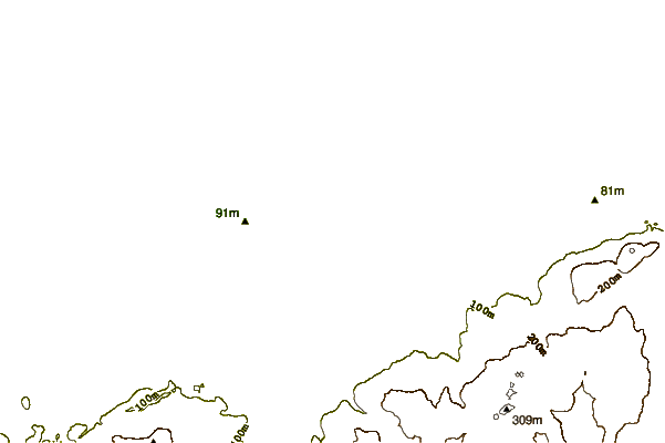 Shoreline around Spey Bay