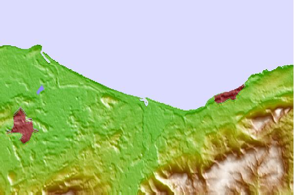 Surf spots located close to Spey Bay