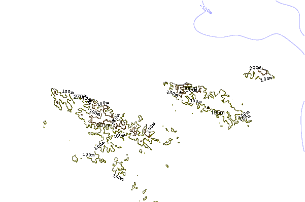 Shoreline around Spirits Bay
