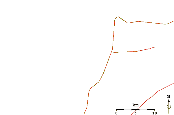 Roads and rivers around Spits