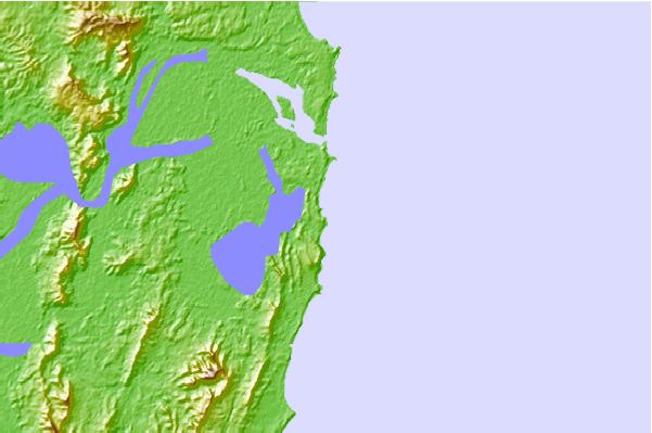 Surf spots located close to Spookies