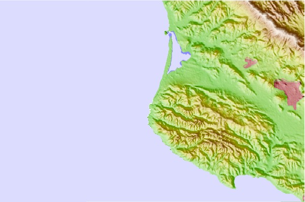 Surf spots located close to Spooners Cove