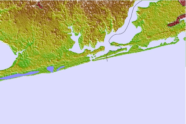 Surf spots located close to Spuds