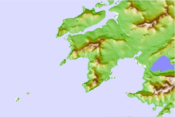 Surf spots located close to St Finan's Bay