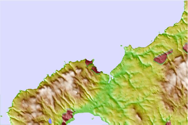 Surf spots located close to St Ives Harbour Wall