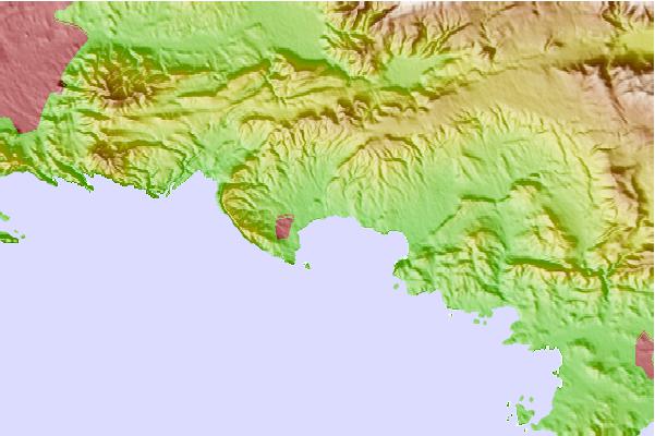 Surf spots located close to St Jean