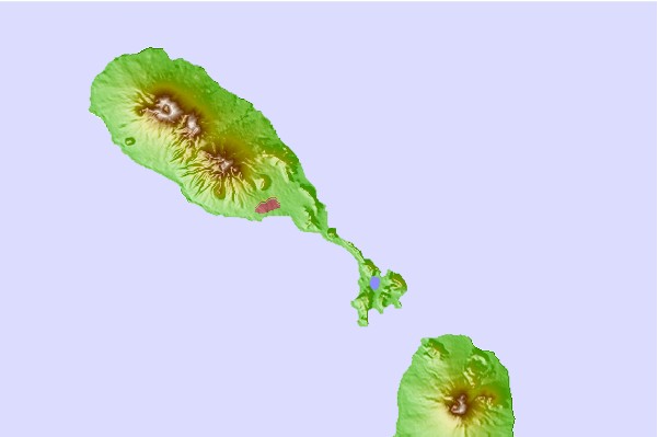 Surf spots located close to St Kitts Marriott Reef