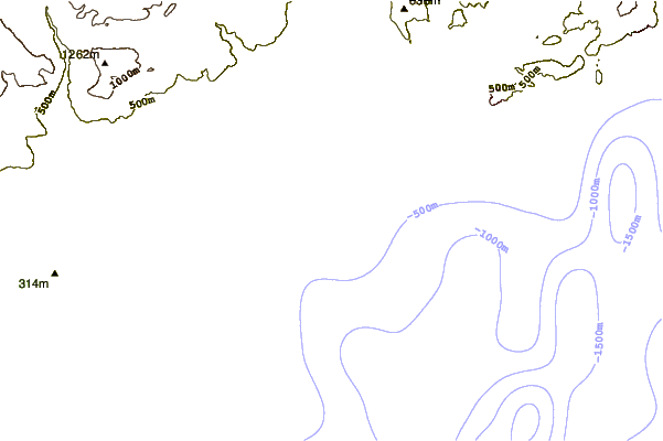 Shoreline around St Laurent du Var
