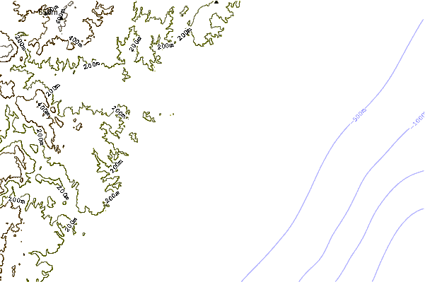 Shoreline around St Mikes