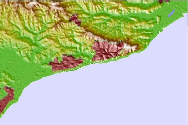 Surf spots located close to Stamco