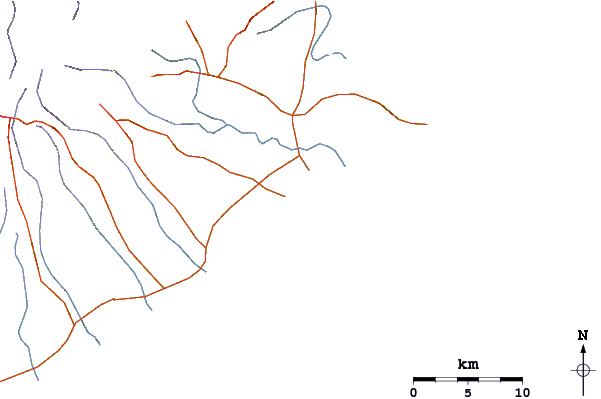 Roads and rivers around Stanleys