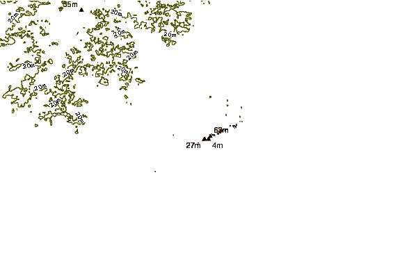Shoreline around States Avenue (Gas Chambers)