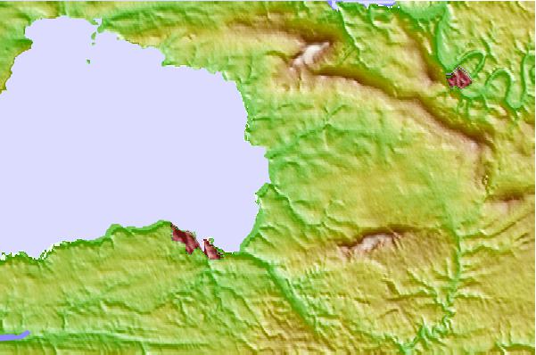 Surf spots located close to Ste Anne La Palud