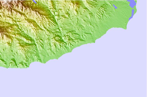 Surf spots located close to Stegeo Beach