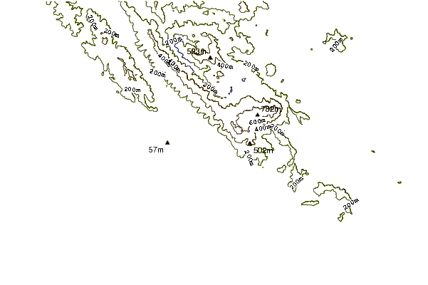 Shoreline around Stinson Beach