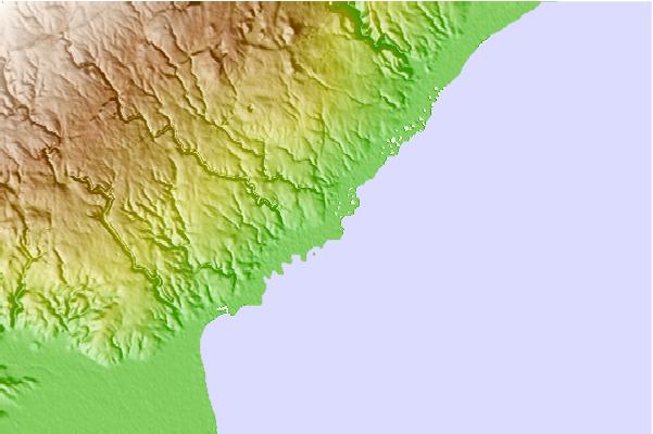Surf spots located close to Stone-Tombs