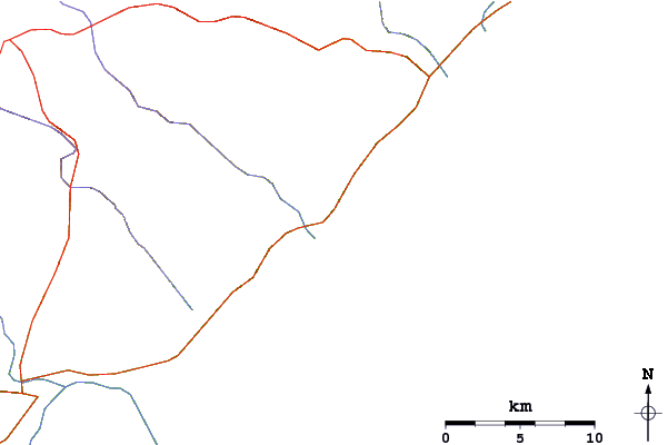 Roads and rivers around Stone-Tombs