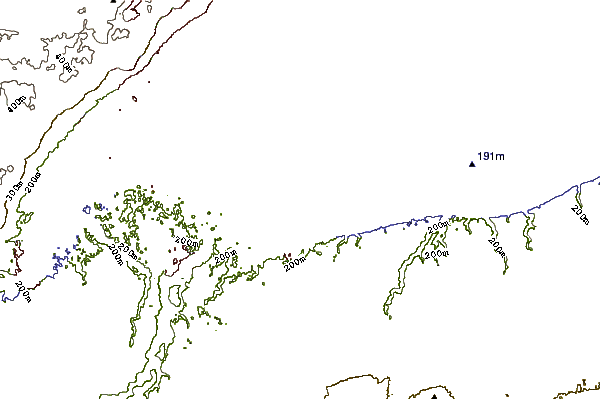 Shoreline around StonyPoint
