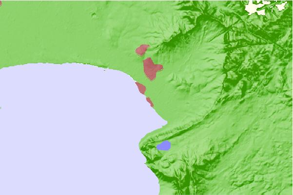 Surf spots located close to Strand (Pipe)