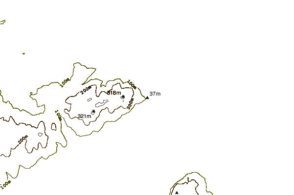 Shoreline around Stroove