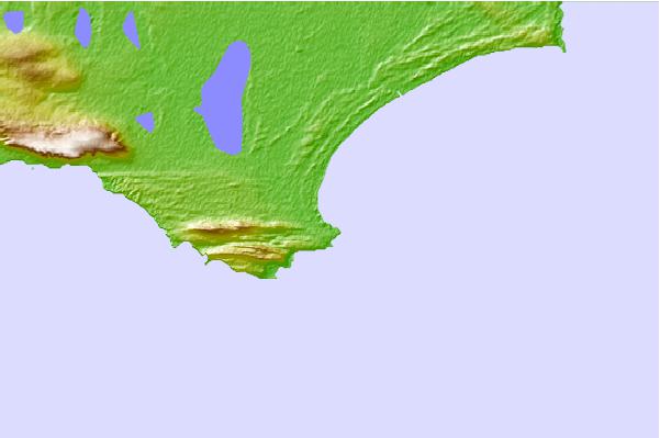 Surf spots located close to Struisbaai