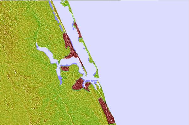 Surf spots located close to Stuart Public Beach