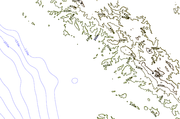 Shoreline around Studio Drive