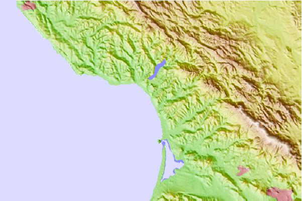 Surf spots located close to Studio Drive