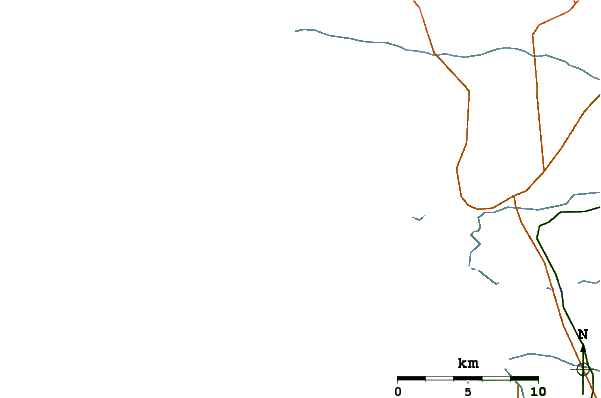 Roads and rivers around Su Paulo Su