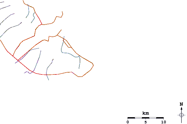 Roads and rivers around Suicides