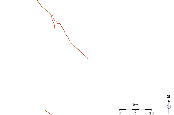 Roads and rivers around Sulingan Beach