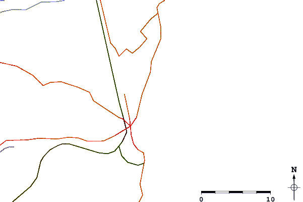 Roads and rivers around Sun Rider (Mar del Plata)
