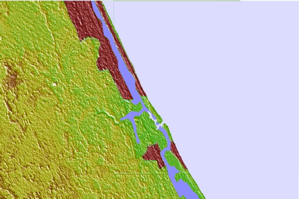 Surf spots located close to Sunglow Pier