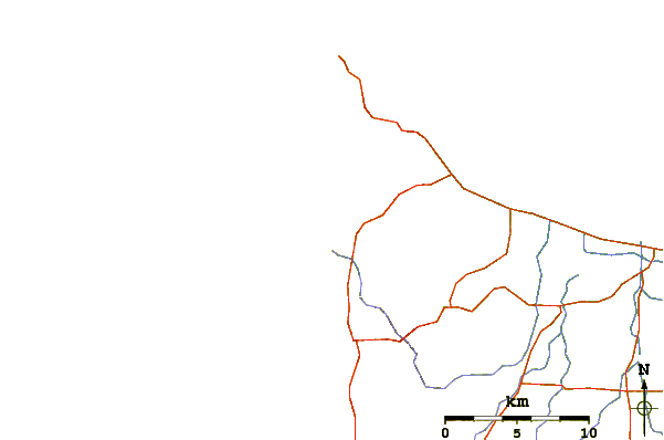Roads and rivers around Supertubes