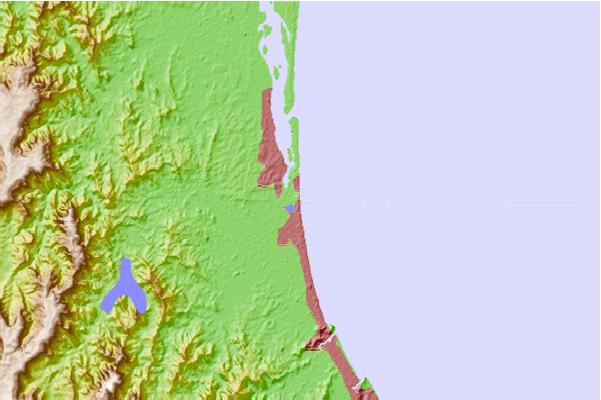 Surf spots located close to Surfers Paradise