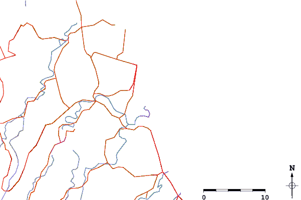 Roads and rivers around Surfers Paradise