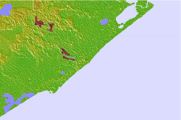 Surf spots located close to Surfside