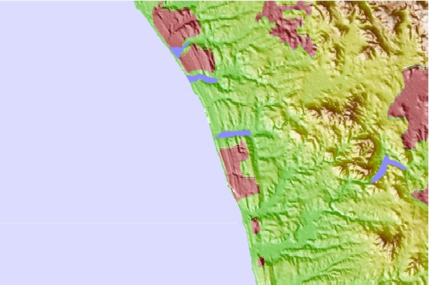 Surf spots located close to Swamis